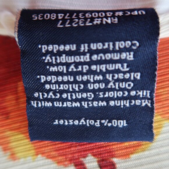 Croft & Barrow Tablecloth Tropical Floral Polyester Fabric 60" x 102" - Picture 6 of 7